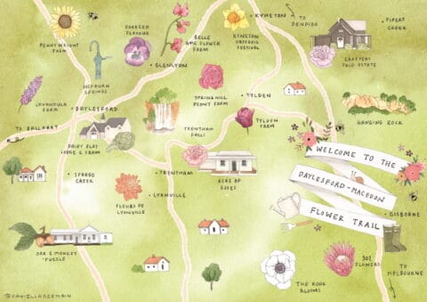 flower farm trail map 